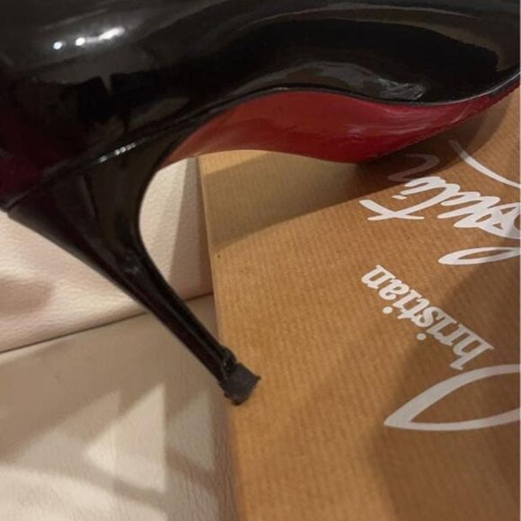 Christian Louboutin Shoes - Women Black Heels Shoes